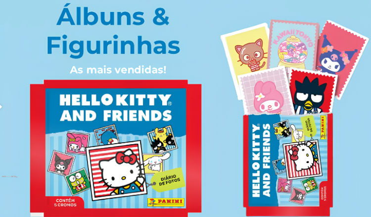 Albuns e figurinhas